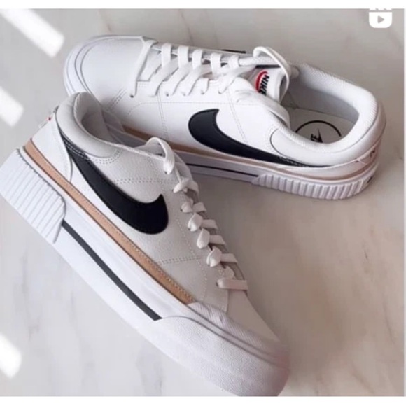 NEW !!!Nike Women's Court Legacy Lift Women
Casual Platform Shoes Sneaker - Picture 7 of 8